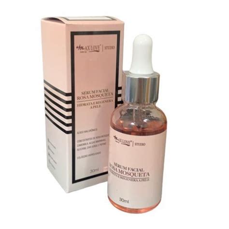 S Rum Facial Rosa Mosqueta Ml Max Love Shopee Brasil