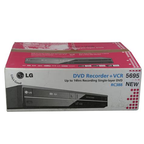 Lg Rc388 Vhs Dvd Combi Recorder New In Box Vcrshop