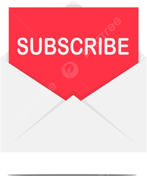 Carta Con Suscripci N Newsletter Png Suscribirse Icono Suscribirse