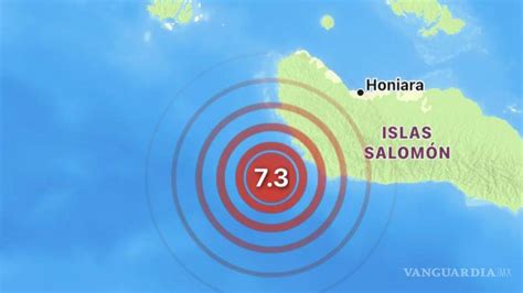 Sismo De Magnitud Se Registra En Islas Salom N Activan Alerta De