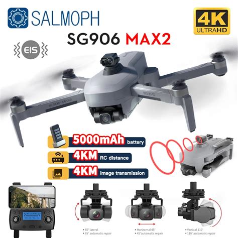 SG906 MAX 1 Pro 2 Professionelle FPV 4K Kamera Drone Mit 3 Achsen