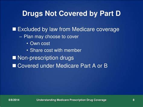 Ppt Understanding Medicare Prescription Drug Coverage Powerpoint