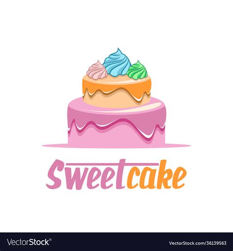 Cake Royalty Free Vector Image Vectorstock