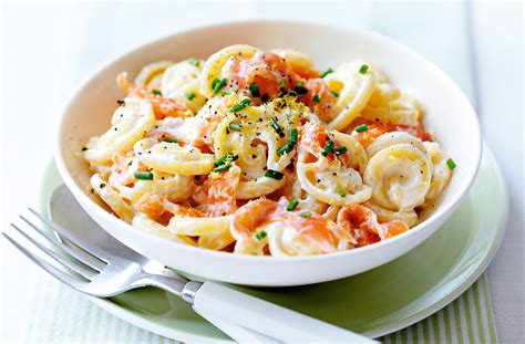 Smoked Salmon Pasta Pasta Recipe Tesco Real Food