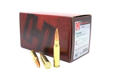 308 Win Hornady Match Munition 10 9g 168gr Hpbt Saffo Schießsportanlage Frankfurt