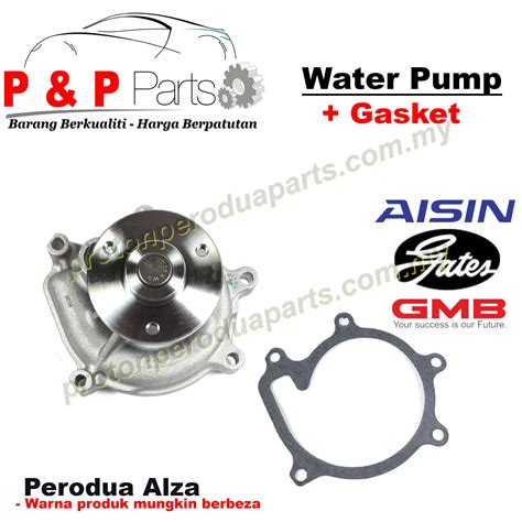 Water Pump For Perodua Alza GMB Gates Aisin Proton Perodua