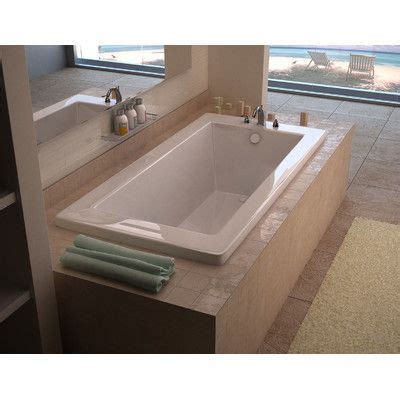 Spa Escapes Guadalupe 59 5 X 32 62 Drop In Soaking Bathtub Wayfair