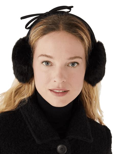 Kate Spade Winter 2023 Faux Fur Ear Muffs • Dreaminlace