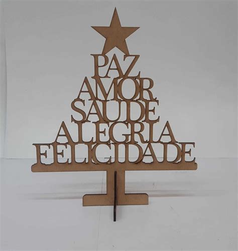 Arvore Natal Palavras Ot Roarts Artesanatos