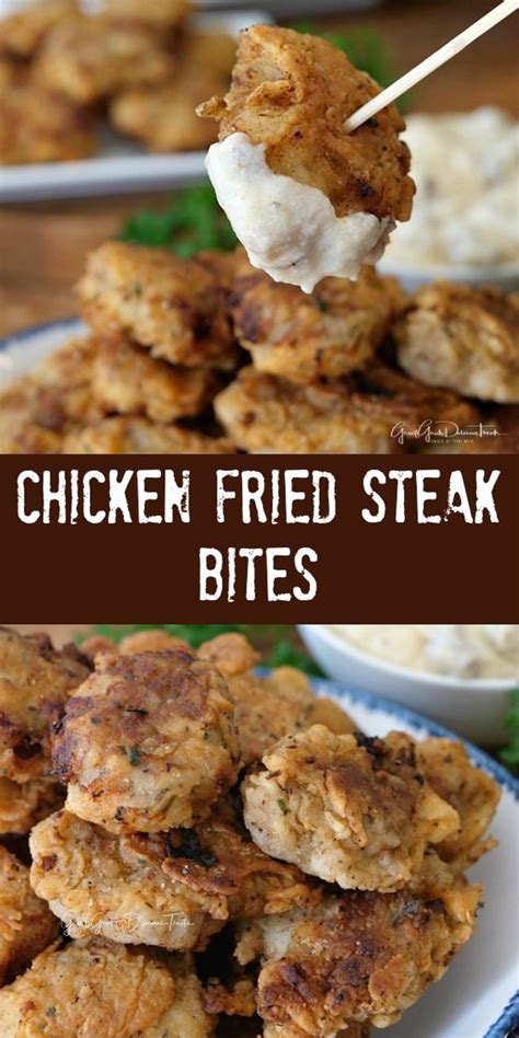 Chicken Fried Steak Bites Dessert Recipes Diabetics