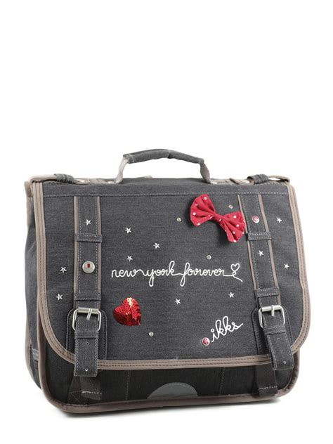 Cartable Ikks Gris New York Forever NYCA35