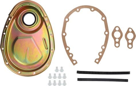 Aramox Timing Chain Cover Seal Kit For Sbc 283 327 305 350 383 400 Engines Timing Chain Cover