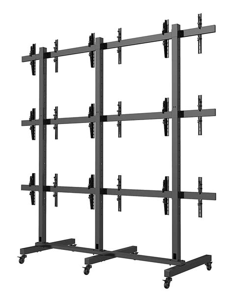 3x3 Video Wall Stand For 9 Displays Good Dog Digital