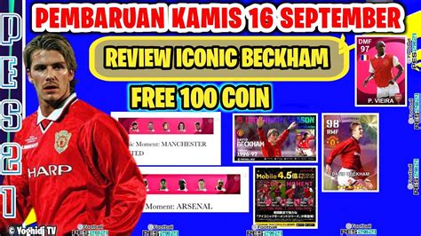 Pembaruan Kamis September Pes Mobile Free Coin Iconic