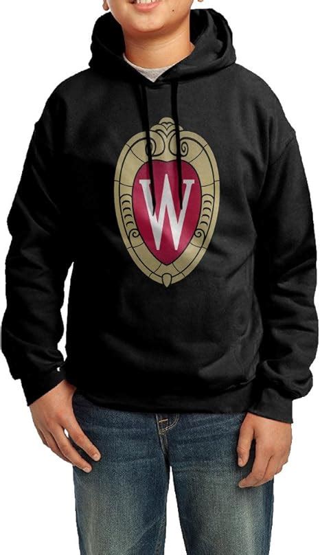 Fashionable University Of Wisconsin Madison Uw Logo Badgers Teen