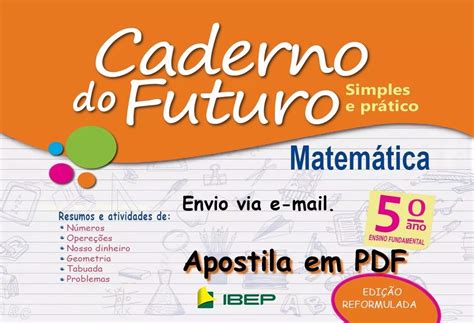 Caderno Do Futuro 5º Ano Matemática Do Professor R 12 00 em