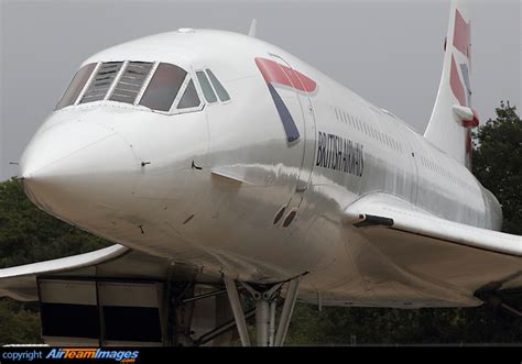 Aerospatiale Bac Concorde British Airways G Boab Airteamimages