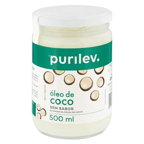 Leo Coco Purilev Vidro Sem Sabor Ml P O De A Car