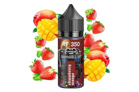 Солевая жидкость Flavorlab Rf 350 Strawberry Mango 50 мг 30 мл