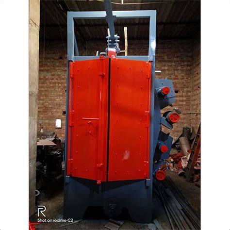 T Type Hanger Type Shot Blasting Machine With Blast Wheel And Mm At