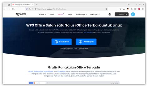 Memasang WPS Office pada openSUSE Bhyllabus l énigme