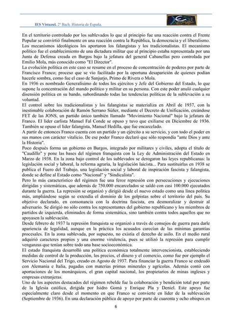 Tema Sublevaci N Militar Y Guerra Civil Pdf