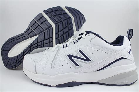 New Balance NEW BALANCE 608 V5 EXTRA WIDE 4E EEEE WHITE/NAVY BLUE/GRAY ...