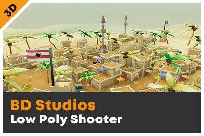 Low Poly Shooter Pack By BD Studios Game Content Shopper Unity