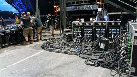 Typical Temporary Power Distribution For Live Entertainment Motion Labs