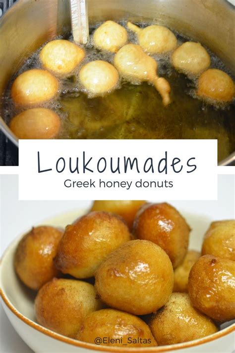 Loukoumades Greek Honey Donuts Eleni Saltas Recipe Greek