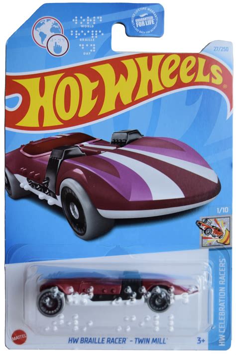 Amazon Hot Wheels HW Braille Racer Twin Mill Celebration Racers 1
