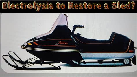 Restoring A 1976 Arctic Cat Pantera Snowmobile Suspension By Using