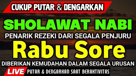 Dengarkan Dan Ikuti Sholawat Jibril Penarik Rezeki Dari Segala