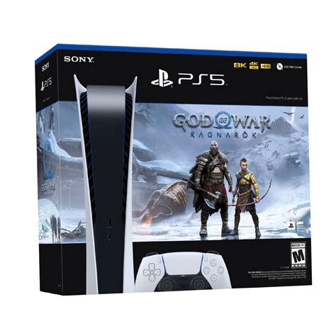 Ps5 Playstation 5 Digital Con Juego God Of War Incluido Importech