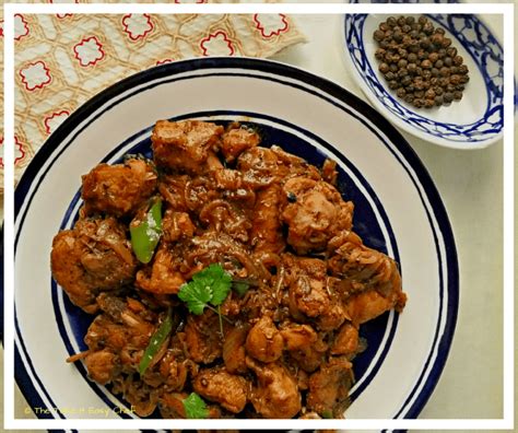 Black Pepper Chicken Recipe The Take It Easy Chef