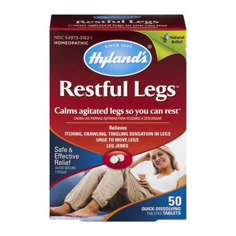 Hylands Restful Legs Dissolving Tablets 50 Ct Hy Vee Aisles Online Grocery Shopping