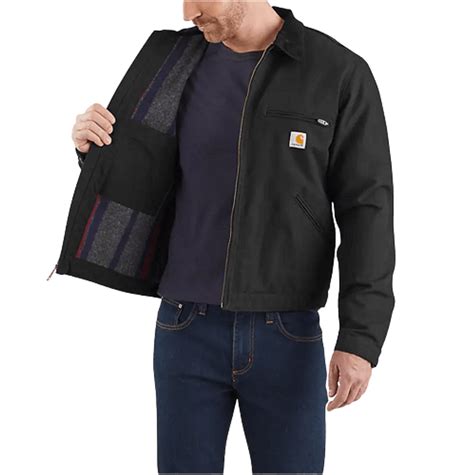 Carhartt Mens Duck Detroit Jacket