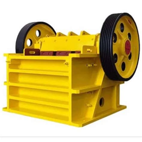 Mild Steel Jaw Crusher Machine For Stone Capacity 2 Ton At Rs 245000