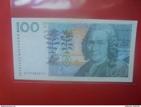 Suède Suede 100 Kronor 1986 2000 Circuler B34