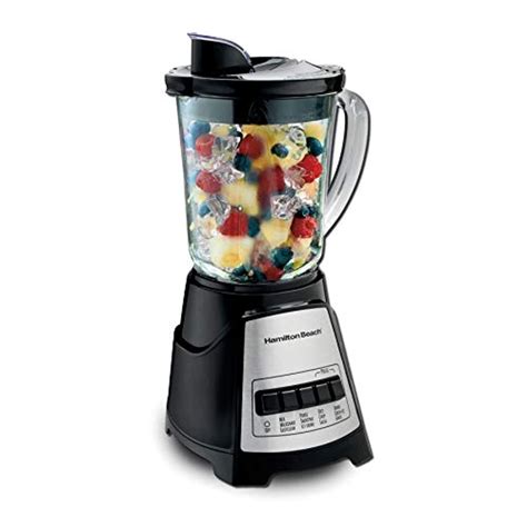 Power Elite Blender With 12 Functions For Puree Ice Crush Shakes And