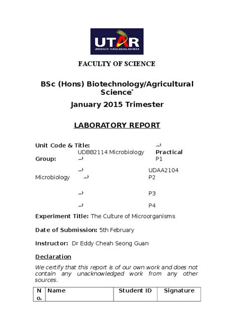 (DOC) The Culture of Microorganisms