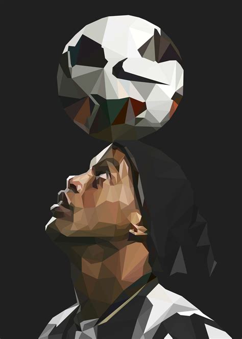 Wall Art Print Ronaldinho UKposters