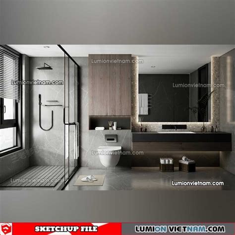 23012023 Bathroom Sketchup Interior Model