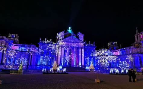 The Magical Blenheim Palace Christmas Lights 2023