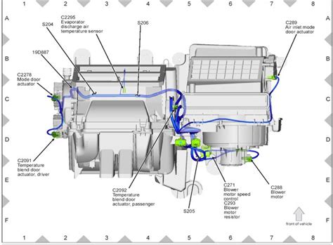 Temperature Blend Door Actuator Ford F150