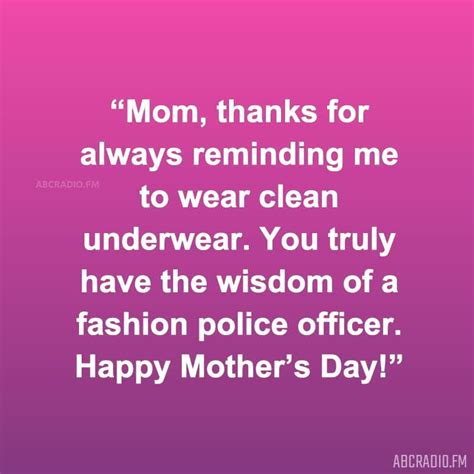 Happy Mothers Day Funny Quote Abcradio Fm