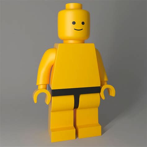 Lego Man 3d Model Ph