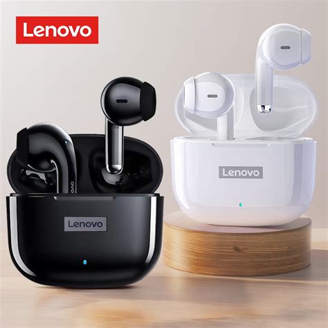 Lenovo Tai Nghe Bluetooth 50 Không Dây Chống Nước Có Mic Điều Khiển Cảm Ứng Tws Lenovo Lp40 Pro