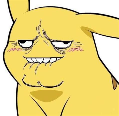 Pikachu Troll Face Meme