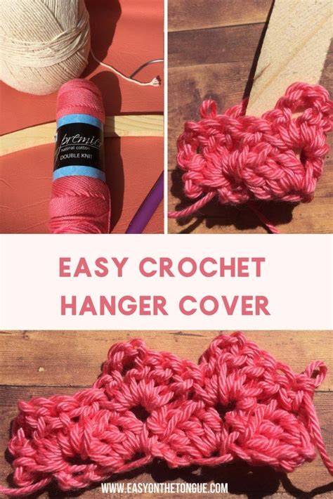 Easy Crochet Hanger Cover Easy Crochet Easy Crochet Patterns Free